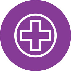 Obraz premium Single isolated icon with outline style icon on white background