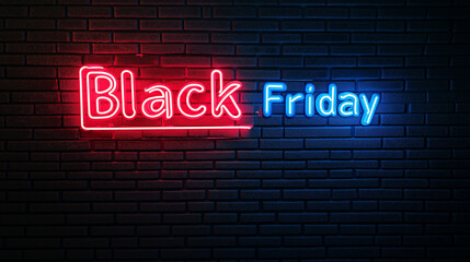 Obraz premium Neon sign with the text 