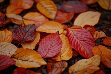 fall autumn leaves background