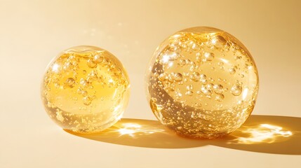 Balls, Bubbles in Water, Abstract Image, Texture, Pattern Background, Wallpaper, Cover and Screen for Smartphone, PC, Laptop, 9:16 and 16:9 Format