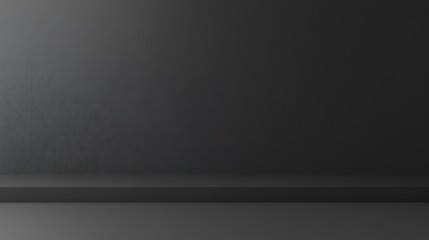 A simple dark gray background with a ledge in the foreground.