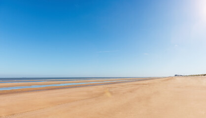 Dune landscape at the North Sea