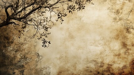 Aged paper background with faded colors and a nostalgic, vintage feel