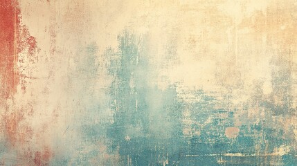 Obraz premium Aged paper background with faded colors and a nostalgic, vintage feel