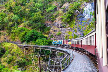 Kuranda Scenic Railway in Far North Queensland, Australia