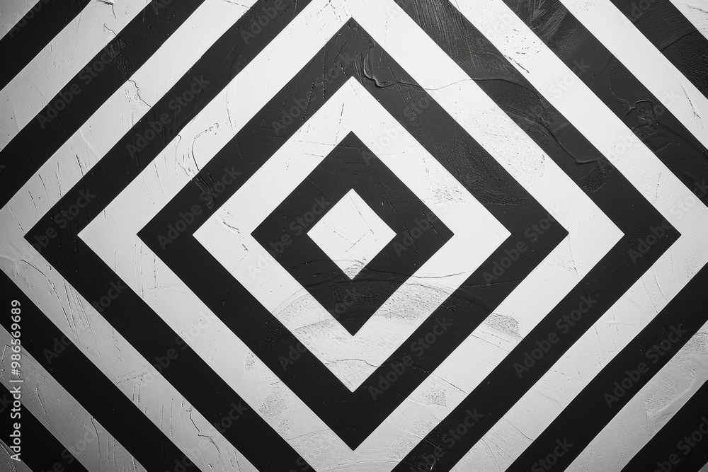 Poster intricate geometric patterns created from layered gray wooden panels designed for modern interior sp