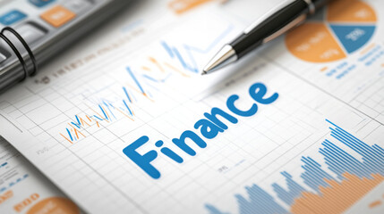 Finance concept banner