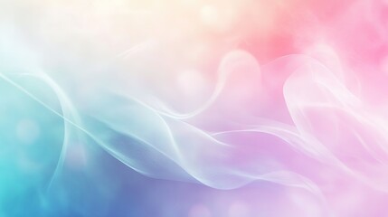 Fototapeta premium Light pastel background with a smooth blend of soothing colors