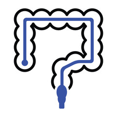 Human intestine icon