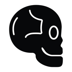Human skeleton icon