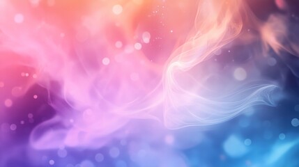 Abstract blurred background with soft, dreamlike color transitions