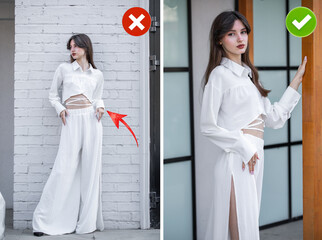 Common mistakes in female posing and how to avoid them. Photo poses