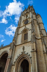 Gothic Cathedral of San Salvador in Oviedo, Asturias, Spain