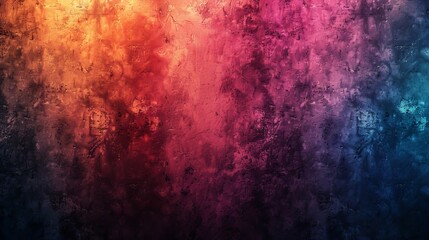 Vibrant Grainy Gradient Background Purple, Orange, Black & Dark Blue Texture for Posters