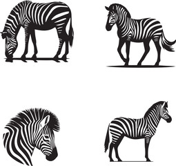 zebra silhouette