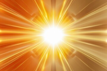 Obraz premium Radiant Orange and Gold Effects with Soft Transitions and Bright Reflections