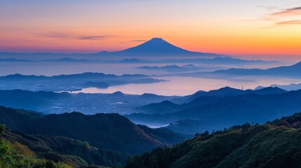 Shizuoka's Skyline view