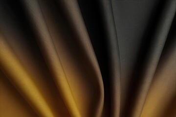 Fototapeta premium Charcoal and Amber Gradient Light Fabric Backdrop Texture for Modern Website Header Design