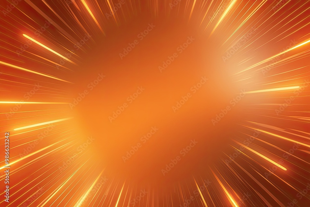 Poster vibrant orange light textures with soft glowing effects and shimmering rays for captivating backgrou