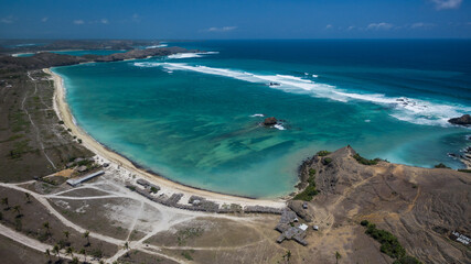 Kuta Beach is a sandy beach type that was formed as a result of wave erosion, sediment deposition, and organic material.,
