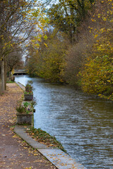 cour d'eau en automne