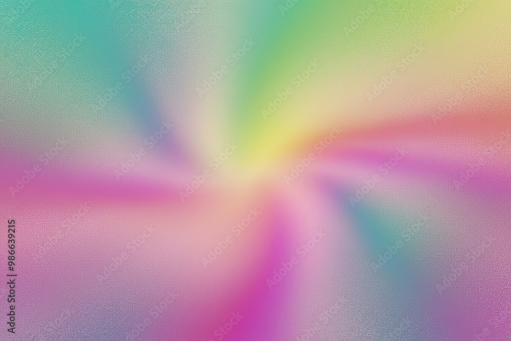 Poster vibrant 4k abstract gradient background with soft noise effect in pastel colors