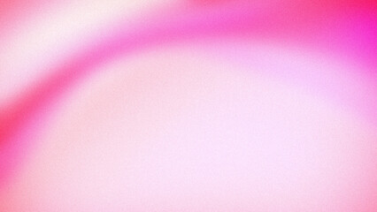 A soft pink gradient with a blend of white and subtle hints of magenta. The grainy texture and smooth transitions create a perfect backdrop for digital designs and wallpapers