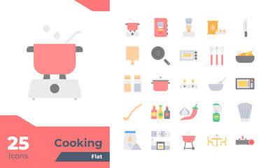 Cooking Flat Icons