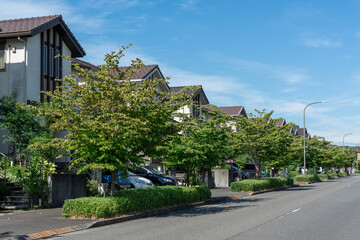 戸建住宅の風景
