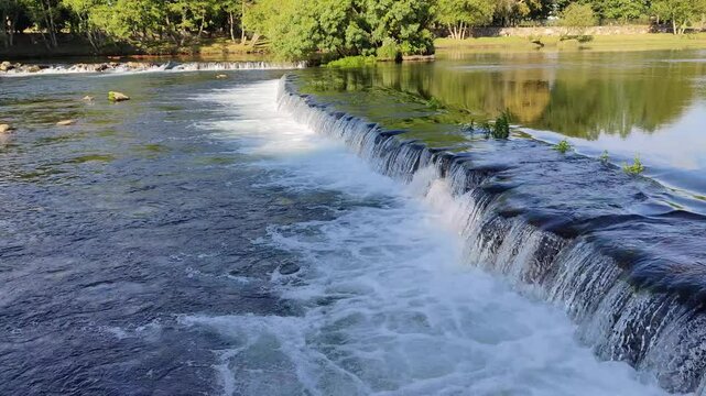 River waterfall in Cavado river