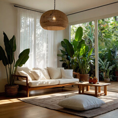 interior, room, modern interior, living room, bedroom