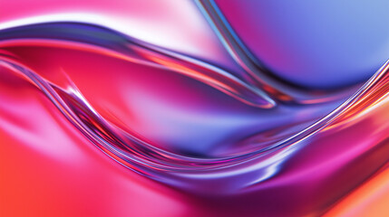 Naklejka premium close-up of smooth plastic that boasts a sleek and glossy finish, reflecting light in a way that enhances its vibrant colors, the texture appears flawless, with a sheen that draws the eye