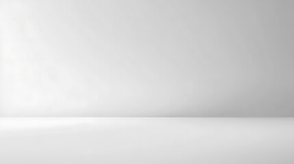 A plain white background with a subtle gradient.