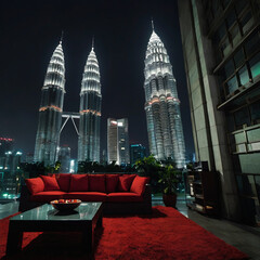 interior, room, modern interior, living room, bedroom