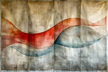 Modern minimalist painting with sleek design, ideal for contemporary spaces. Neutral colors blend easily with any decor. Great conversation starter, sparking interest in guests.