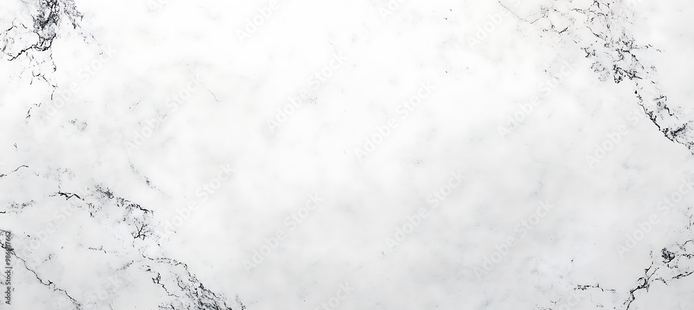 Poster a cool, marble slab background with subtle veins and a large area for text