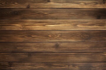 Fototapeta premium Rustic dark brown wood texture background with soft lighting, creating an inviting atmosphere for product photography.