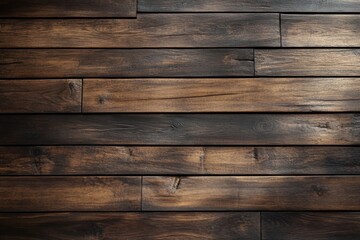 Rustic dark brown wood texture background with soft lighting, creating an inviting atmosphere for product photography.