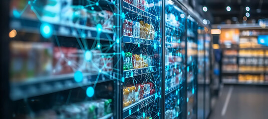 Ai food waste reduction where artificial intelligence optimizes inventory management predicts spoilage and creates strategies to minimize waste across the food supply chain