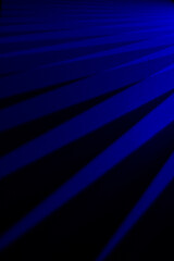 Obraz premium Blue abstract lined color lights as background with copy space 