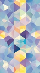 Obraz premium Colorful geometric abstract pattern design