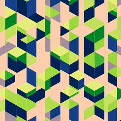 Obraz premium Colorful geometric abstract pattern design