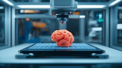 D Printed Human Brain Model in a D Printer