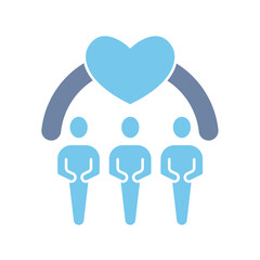 fellowship concept line icon. Simple element illustration. fellowship concept outline symbol design.