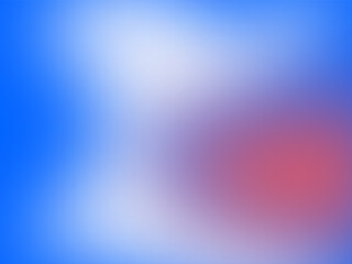 Fototapeta premium Color gradient background, abstract orange g Abstract gradient background, red, white and sky blue, color gradation disorder texture. vector illustration.
