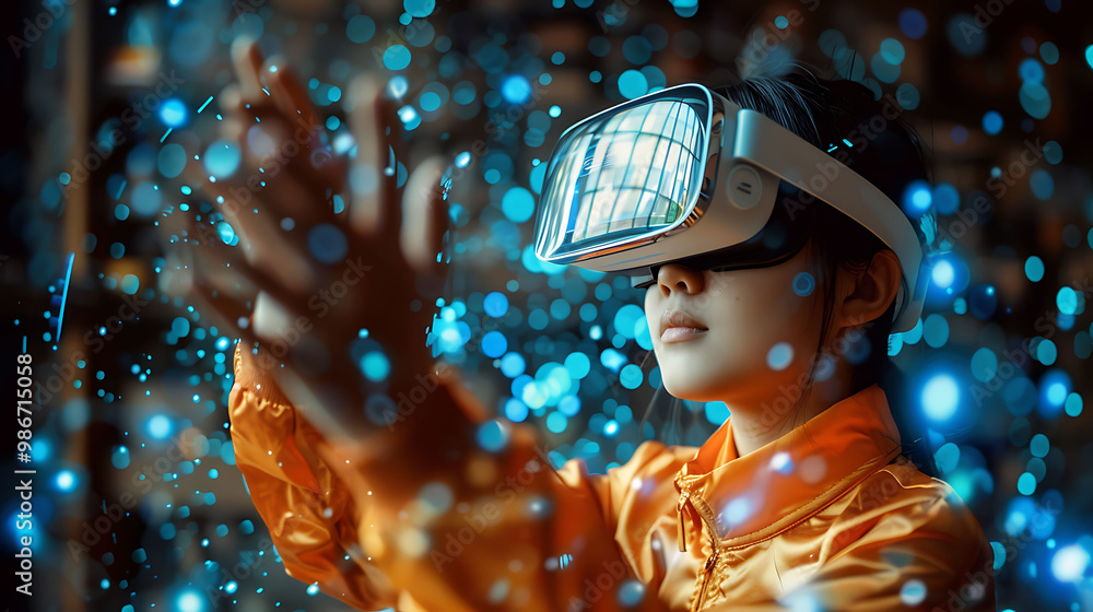 Poster ai driven augmented reality experiences consumer electronics visualized in a poster that showcases a