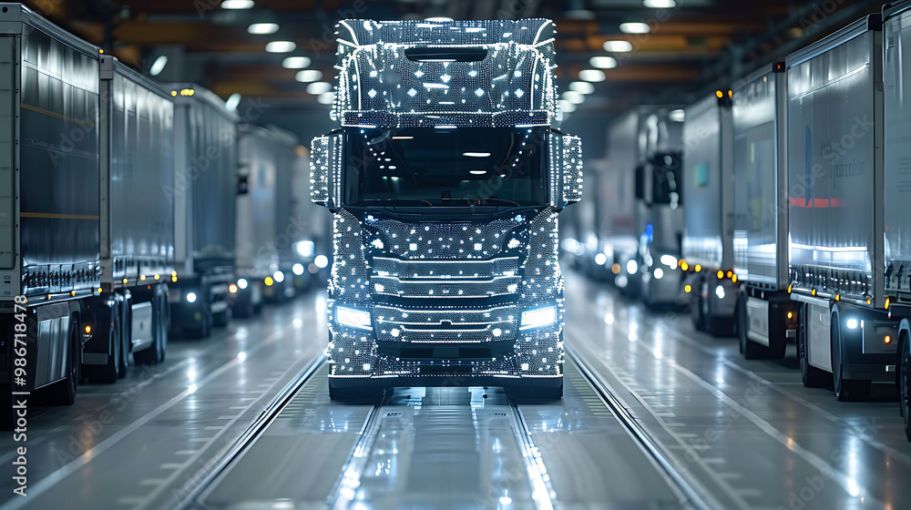 Poster ai driven customs clearance solutions shipping and freight where artificial intelligence automates d