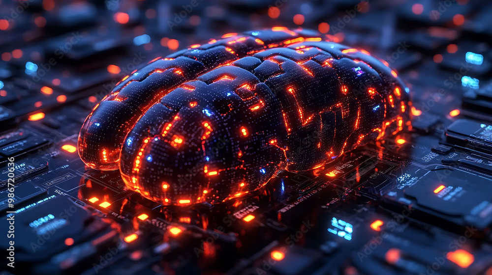 Poster ai driven future of pharmatech visualized an infographic illustrating how artificial intelligence ma
