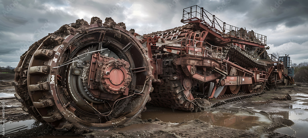 Poster aipowered predictive maintenance mining and resource extraction where artificial intelligence monito