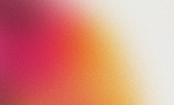 Grainy gradient background red pink yellow noise texture, abstract vibrant backdrop banner poster wallpaper header design